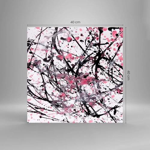 Cuadro sobre vidrio - Impresiones sobre Vidrio - La fugacidad de la vida - 40x40 cm
