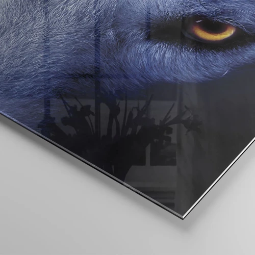 Cuadro sobre vidrio - Impresiones sobre Vidrio - La mirada hipnótica - 120x80 cm