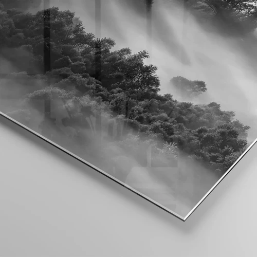 Cuadro sobre vidrio - Impresiones sobre Vidrio - Levantarse del sueño - 60x60 cm