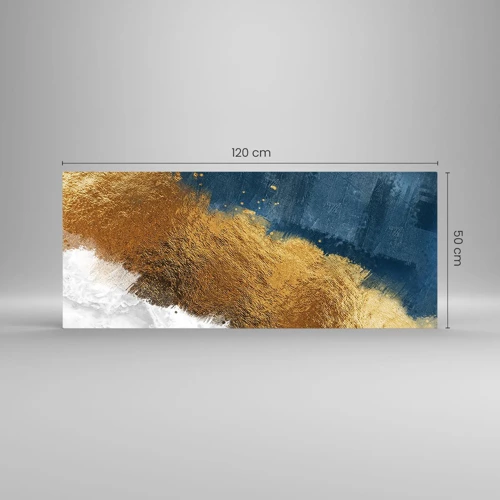 Cuadro sobre vidrio - Impresiones sobre Vidrio - Los colores del verano - 120x50 cm