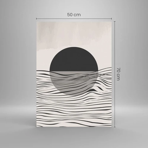 Cuadro sobre vidrio - Impresiones sobre Vidrio - Media composición - 50x70 cm