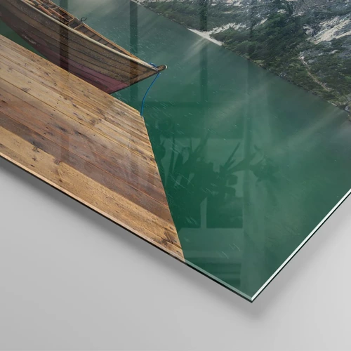 Cuadro sobre vidrio - Impresiones sobre Vidrio - Paisaje inolvidable - 80x120 cm