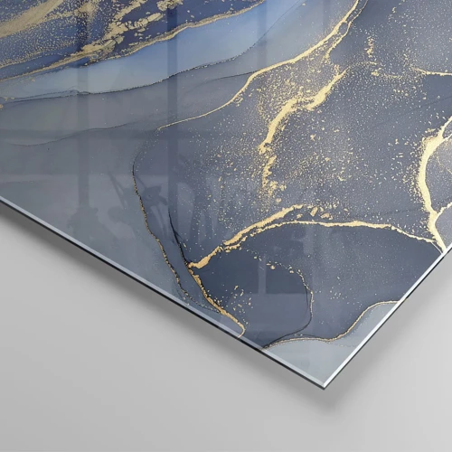 Cuadro sobre vidrio - Impresiones sobre Vidrio - Polvo de oro - 100x70 cm