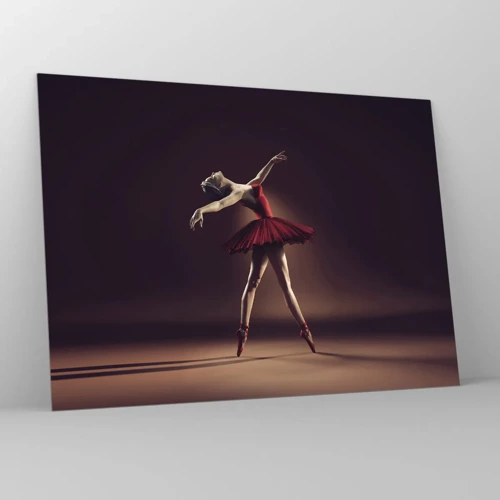 Cuadro sobre vidrio - Impresiones sobre Vidrio - Primera bailarina - 70x50 cm