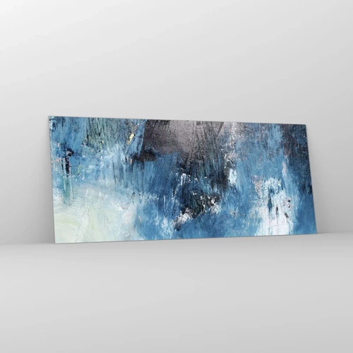 Cuadro sobre vidrio - Impresiones sobre Vidrio - Rapsodia celeste - 120x50 cm