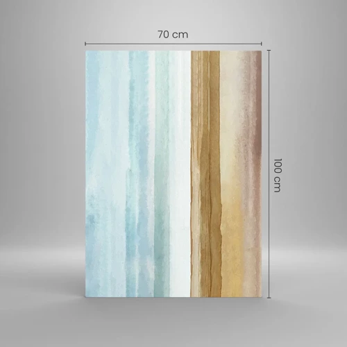 Cuadro sobre vidrio - Impresiones sobre Vidrio - Serenidad - 70x100 cm