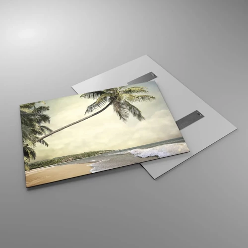 Cuadro sobre vidrio - Impresiones sobre Vidrio - Sueño tropical - 100x70 cm
