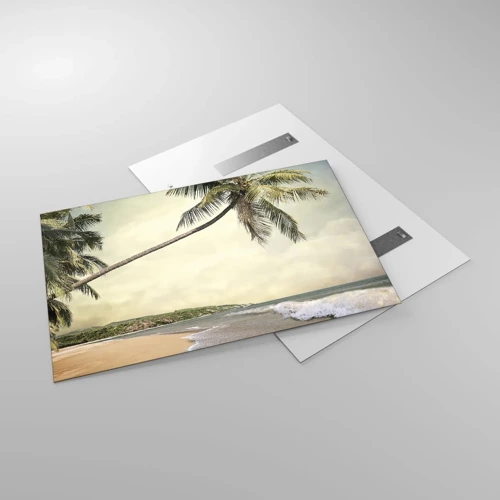 Cuadro sobre vidrio - Impresiones sobre Vidrio - Sueño tropical - 120x80 cm