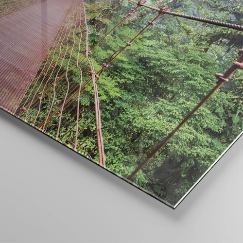 Cuadro sobre vidrio - Impresiones sobre Vidrio - Suspendido sobre las copas - 100x40 cm