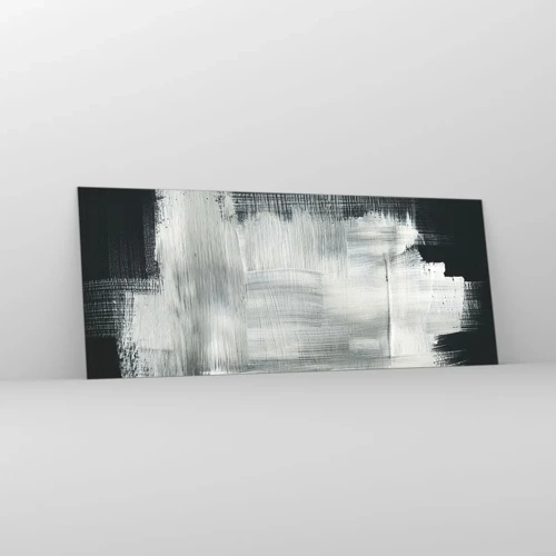 Cuadro sobre vidrio - Impresiones sobre Vidrio - Tejido vertical y horizontal - 100x40 cm