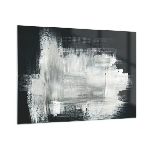Cuadro sobre vidrio - Impresiones sobre Vidrio - Tejido vertical y horizontal - 100x70 cm