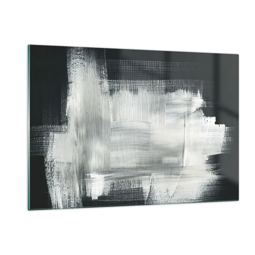 Cuadro sobre vidrio - Impresiones sobre Vidrio - Tejido vertical y horizontal - 120x80 cm