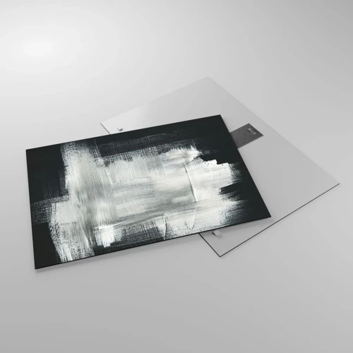 Cuadro sobre vidrio - Impresiones sobre Vidrio - Tejido vertical y horizontal - 70x50 cm