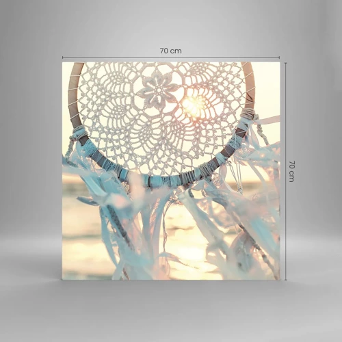 Cuadro sobre vidrio - Impresiones sobre Vidrio - Tótem sagrado - 70x70 cm