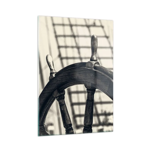 Cuadro sobre vidrio - Impresiones sobre Vidrio - Un cuento marino - 50x70 cm