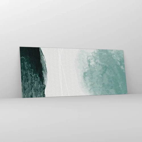 Cuadro sobre vidrio - Impresiones sobre Vidrio - Un encuentro con la niebla - 120x50 cm