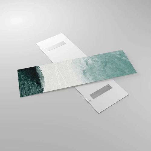 Cuadro sobre vidrio - Impresiones sobre Vidrio - Un encuentro con la niebla - 160x50 cm