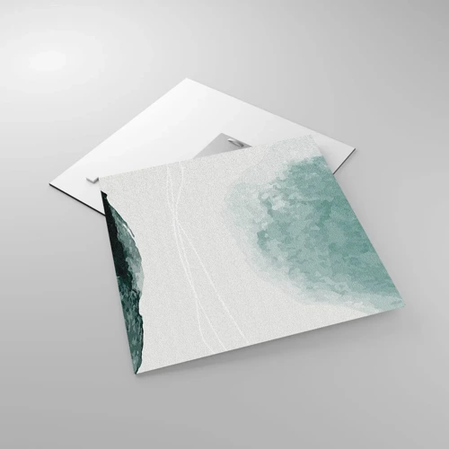 Cuadro sobre vidrio - Impresiones sobre Vidrio - Un encuentro con la niebla - 40x40 cm