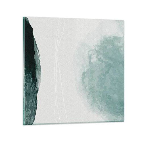 Cuadro sobre vidrio - Impresiones sobre Vidrio - Un encuentro con la niebla - 50x50 cm