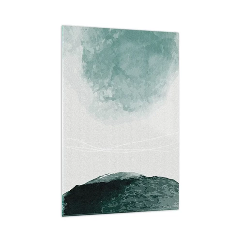 Cuadro sobre vidrio - Impresiones sobre Vidrio - Un encuentro con la niebla - 70x100 cm
