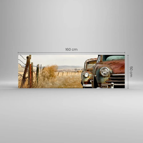 Cuadro sobre vidrio - Impresiones sobre Vidrio - Un merecido descanso - 160x50 cm