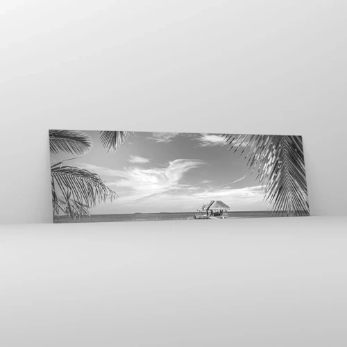 Cuadro sobre vidrio - Impresiones sobre Vidrio - ¿Un recuerdo o un sueño? - 160x50 cm
