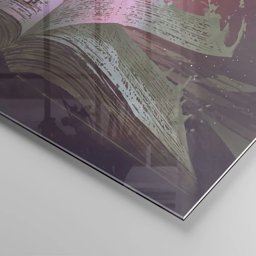 Cuadro sobre vidrio - Impresiones sobre Vidrio - Una invitación a otro mundo - 80x120 cm