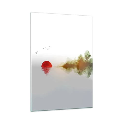Cuadro sobre vidrio - Impresiones sobre Vidrio - Una promesa de paz - 50x70 cm