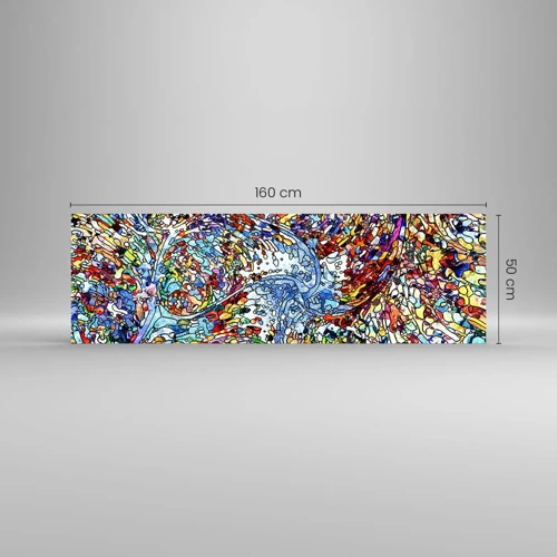 Cuadro sobre vidrio - Impresiones sobre Vidrio - Vidriera - 160x50 cm