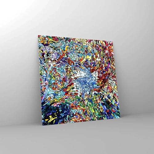 Cuadro sobre vidrio - Impresiones sobre Vidrio - Vidriera - 50x50 cm