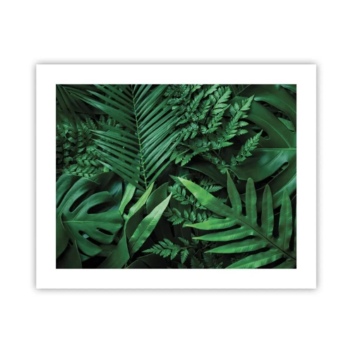 Póster - Abrazo verde - 50x40 cm