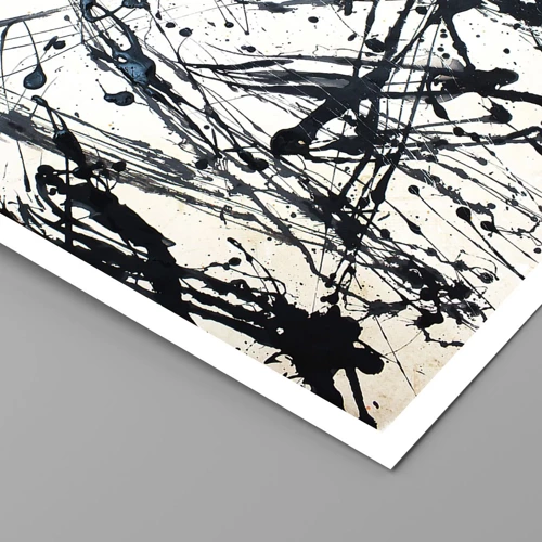Póster - Abstracción expresionista - 60x60 cm