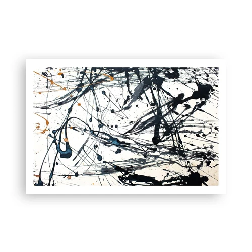 Póster - Abstracción expresionista - 91x61 cm