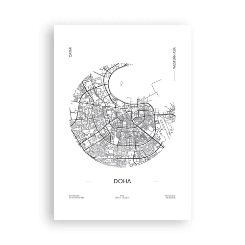 Póster - Anatomía de Doha - 70x100 cm