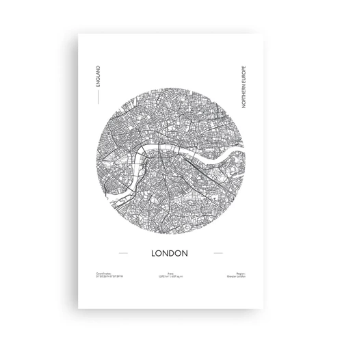 Póster - Anatomía de Londres - 61x91 cm