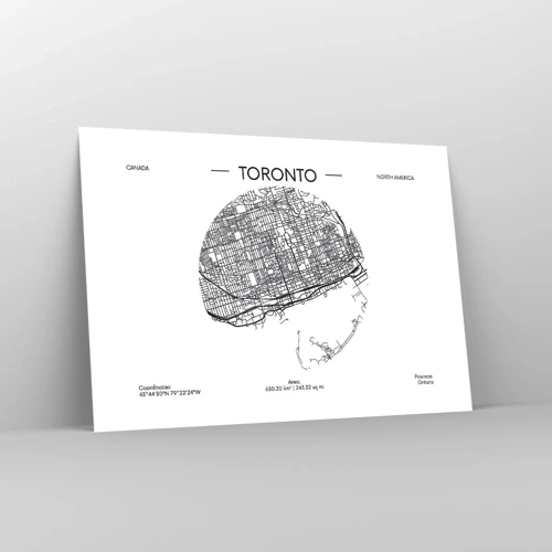 Póster - Anatomía de Toronto - 100x70 cm