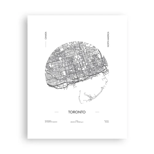 Póster - Anatomía de Toronto - 40x50 cm