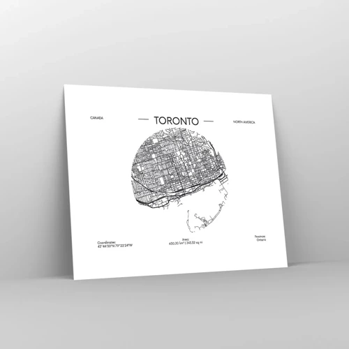 Póster - Anatomía de Toronto - 50x40 cm