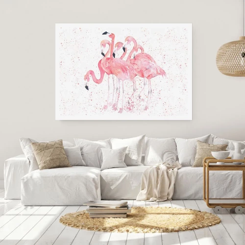 Póster - Asamblea rosa - 70x50 cm
