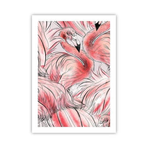 Póster - Ballet de aves - 50x70 cm