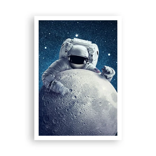 Póster - Bromista espacial - 70x100 cm