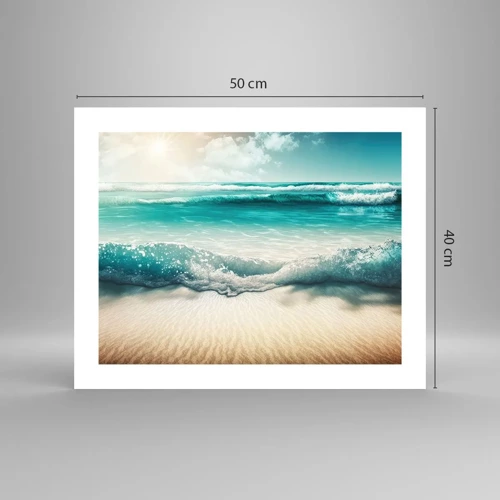 Póster - Calma oceánica - 50x40 cm