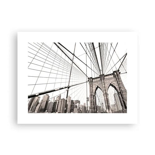 Póster - Catedral de Nueva York - 40x30 cm