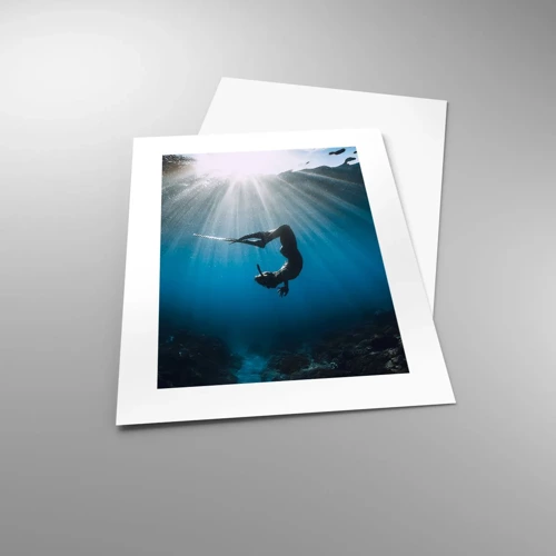 Póster - Danza subacuática - 30x40 cm