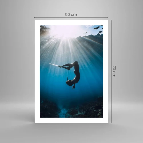 Póster - Danza subacuática - 50x70 cm