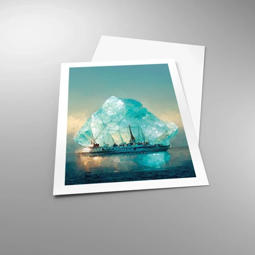 Póster - Diamante ártico - 50x70 cm