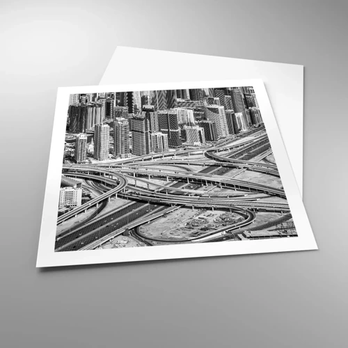 Póster - Dubái: la ciudad imposible - 60x60 cm