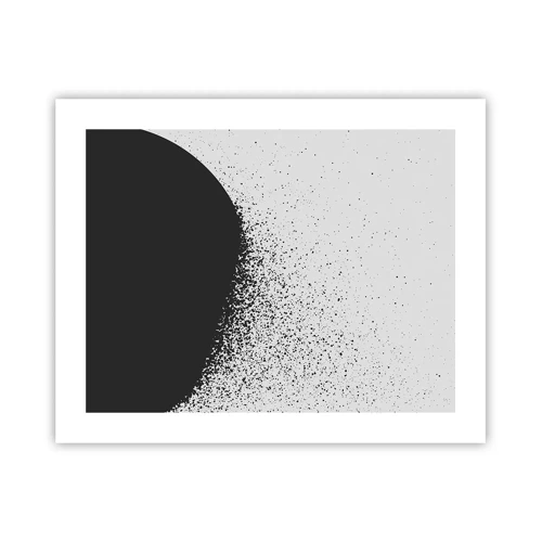 Póster - El movimiento de las partículas - 50x40 cm