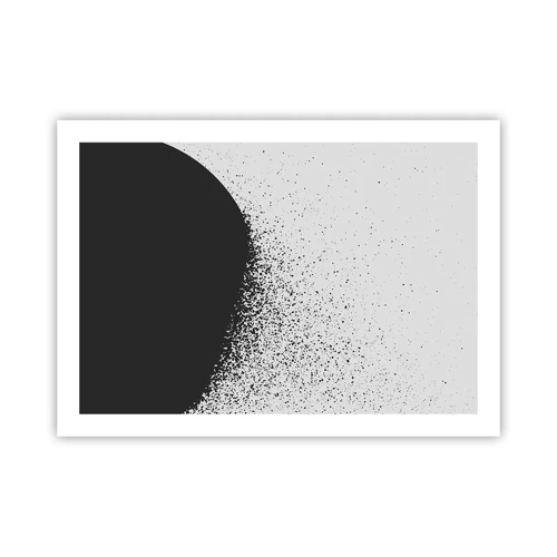 Póster - El movimiento de las partículas - 70x50 cm
