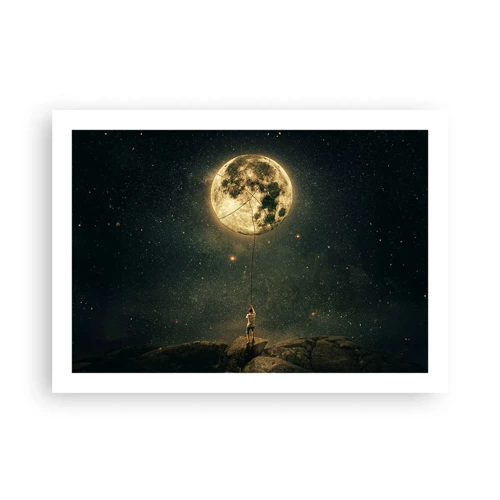 Póster - El que robó la luna - 70x50 cm